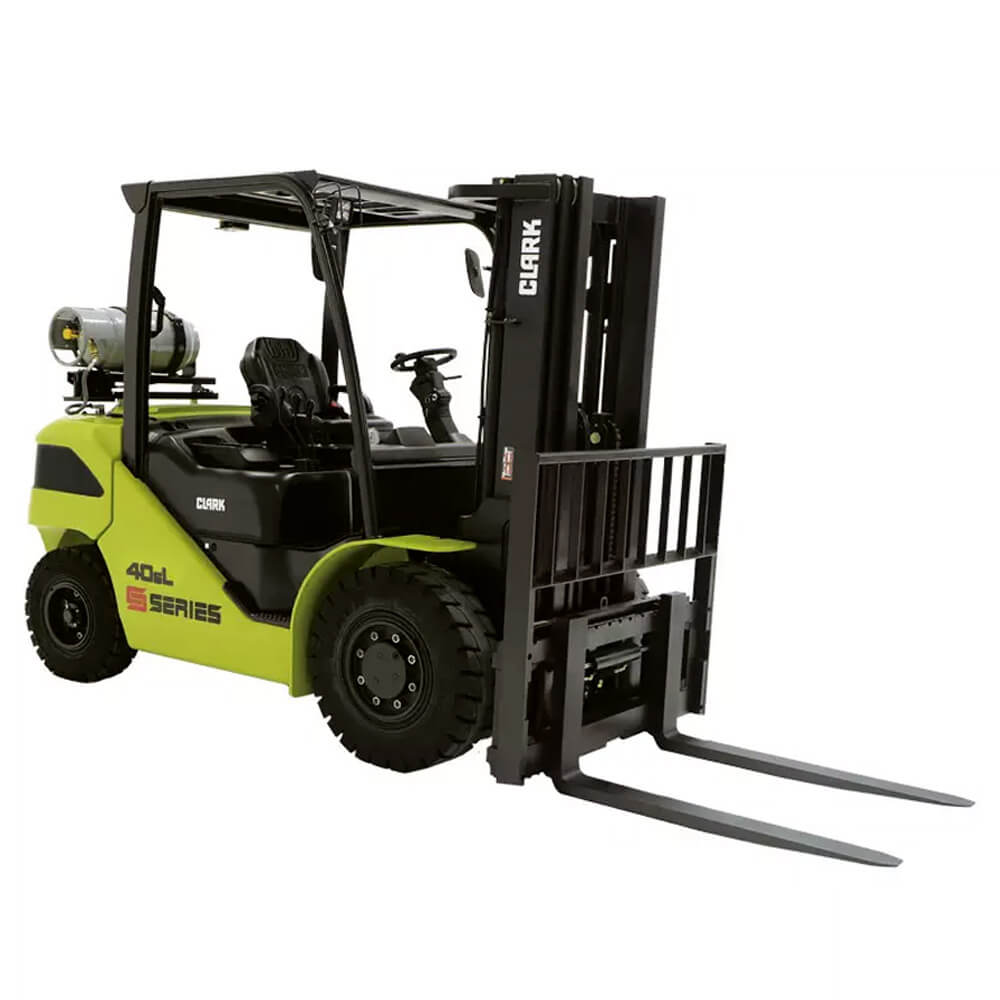 Forklift unloading commercial goods from a lorry in Reigate