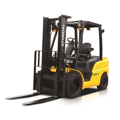 Forklift unloading pallets from a truck in Reigate